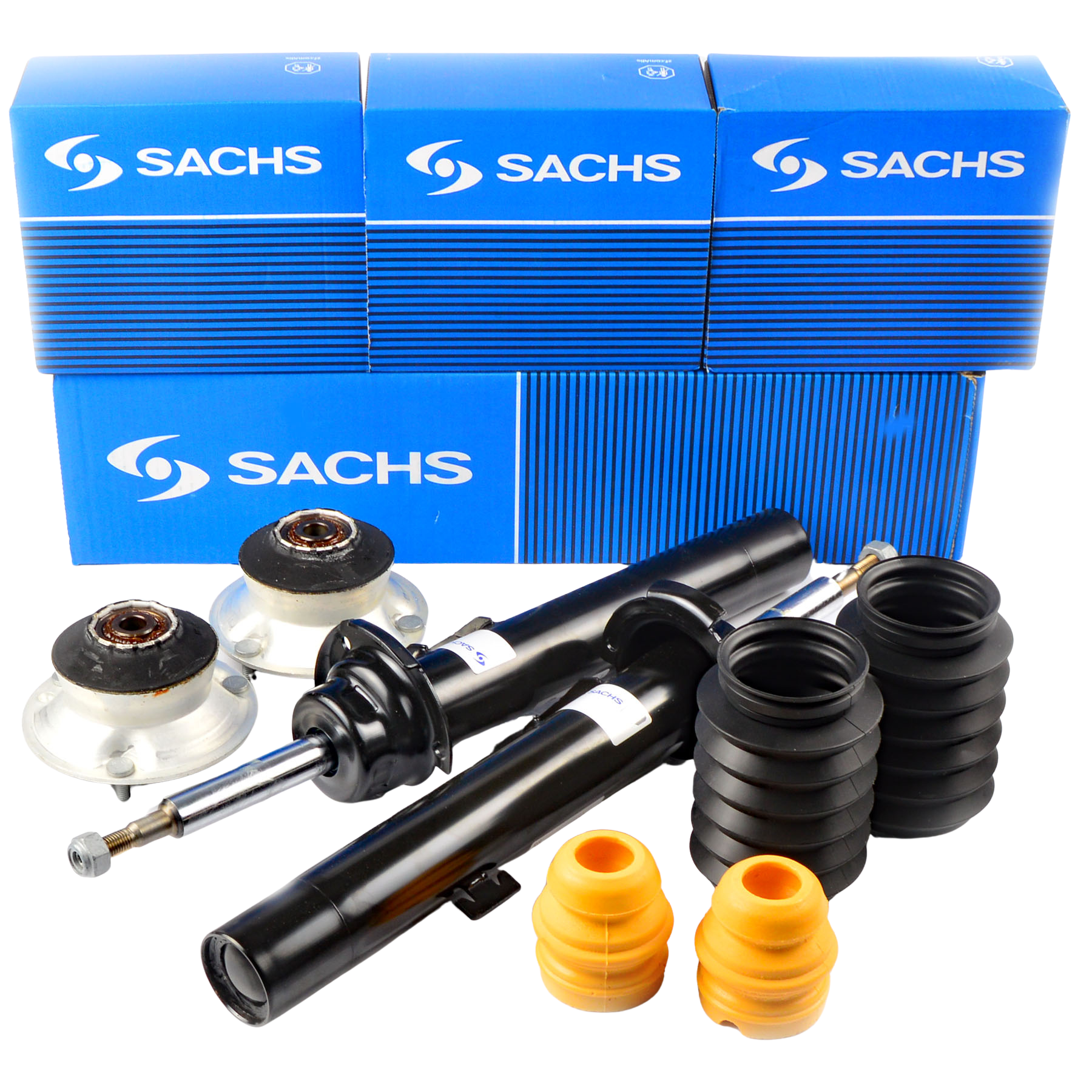 Magnum Technology Staubschutzsatz Stoßdämpfer Hinten Service Kit Für BMW 3 Touring (E91) 3 Limousine (E90) 1 Schrägheck (E87) X1 (E84) 3 Coupe (E92) 1 Schrägheck (E81