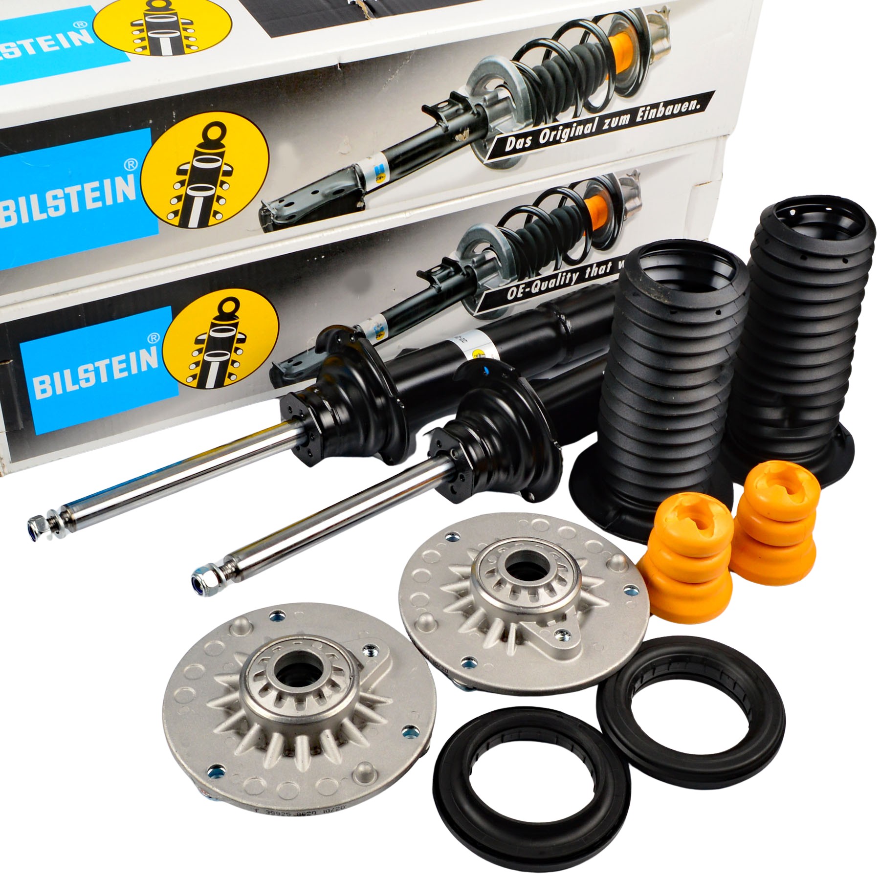 2x SACHS GASDRUCK STOßDÄMPFER + DOMLAGER HINTEN BMW 1er F20 F21 2er COUPE F22